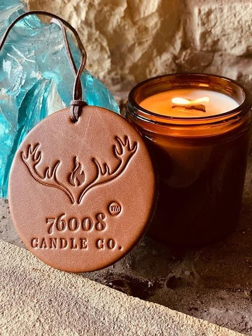 Leather Scented Car Air Freshener, Automotive Accessories, Odor Eliminator for Men, Father's Day Gift
