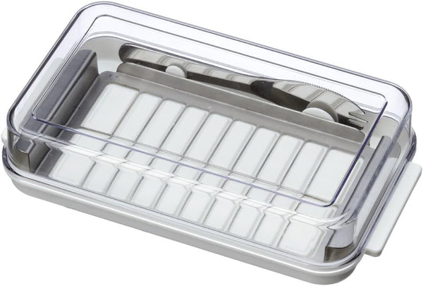 Skater Butter Case, Stainless Steel Cutter Style, Various Sizes
