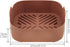 Air Fryer Silicone Liners 2Pcs - Square 8.2inch Reusable Liners for 4-8 QT Air Fryer Basket Accessories