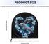 Upetstory Adorable Dolphin Fan Cover, 16 18 20 24 Inch Industrial Floor Fan Cover, Electric Household Floor Fans