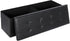 JupiterForce Storage Ottoman Bench, 43 Inches Folding Faux Leather Ottoman Footrest Bench