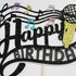 Music Birthday Cake DecorationHost Music Cake Decor Karaoke Musical Theme Cake DecorationMusician Party Birthday party