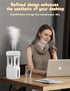 RooXchowla Anti Gravity Humidifier with Night Light, Drip Drop Humidifier for Bedroom/Baby Nursery/Bathroom/Living Room