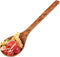 Restaurantware Coco Casa 10.8 Inch Handmade Serving Spoon - 1 Greaseproof Coconut Spoon, Sustainable Brown Flatware