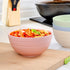 Unbreakable Cereal Bowls, 24 OZ Wheat Straw Fiber Lightweight Bowl Sets, Dishwasher & Microwave Safe
