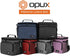 opux Insulated Lunch Bag for Men Women, Soft Lunch Box for Office, School, Picnic, Leakproof Cooler Bag (Black)