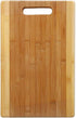 YBM Home Bamboo Cutting Board with Handle, 100% Natural Chopping Board for Food Prep, Small (12.6 in. L)