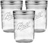 Ball Wide Mouth Glass Mason Jars with Lids and Bands, Pint Size 16 Ounce, Used for Canning, Pack of 3