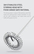 Milk Frother Wand with Stand, Handheld Battery Operated Electric Whisk, Coffee Frother, Drink Mixer Handheld Frother