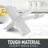 Simple Craft Meat Chopper - Premium Meat Masher, Ground Beef Masher, & Hamburger Chopper Utensil - Perfect For Turkey, Mashed Potato, Baking, Cooking & More (White)