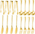 Cheese Butter Spreader Knife Set - 16 Pieces Charcuterie Board Utensils for Jam, Appetizers, and Pastry