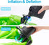 BrilliantHouse 3 Nozzles, 110V AC/12V Electric Air Pump, Portable Quick-Fill Air Mattress Pumps for Inflatable Cushions