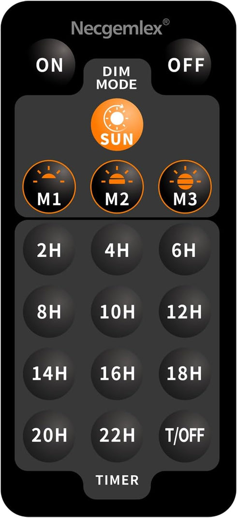 PAR38 Dimmable, Dimming Smart LED Grow Light, Sun Mode - Mimics Real Sunshine, Daily Run Auto Timer, Remote Control