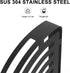 2 Pack, 304 2 NearMoon Bathroom Corner Shelf Shower Caddy No Drill Stainless Steel Shower Organizer with Hooks (Matte
