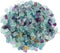 WAYBER Decorative Crystal Pebbles - 1 Lb/460g Natural Quartz Stones Aquarium Gravel Sea Glass Rock Sand for Fish Tank