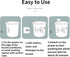 Mini Washing Machine - Portable Washer for College Rooms, Travel, Home, Apartment - Small Turbine Washer with USB