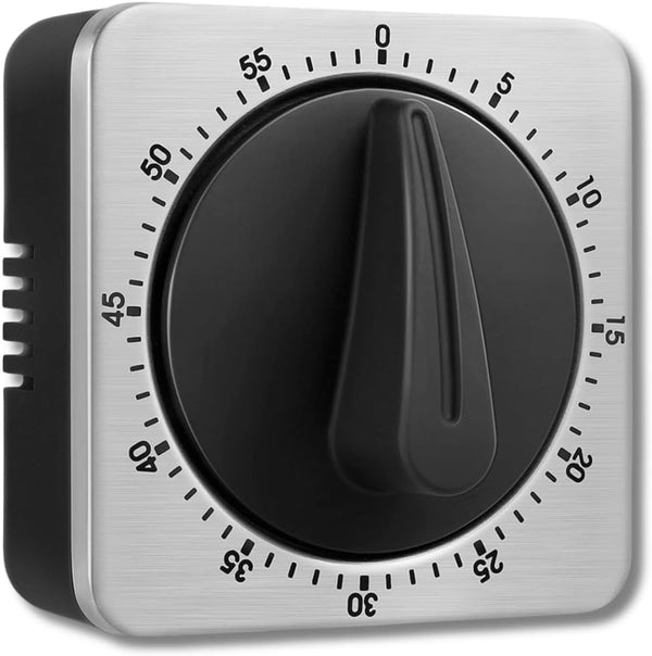 Searon Kitchen Countdown Timer Magnetic 60 Minute Wind Up Mechanical Timer for Home Baking Cooking