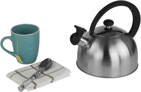 Springberry Tea Kettle, 2 1/4 Whistle by Gibson Overseas