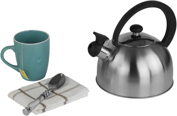 Springberry Tea Kettle, 2 1/4 Whistle by Gibson Overseas