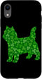 Cairn Terrier St Patrick’s Day Case for iPhone XR - Cairn Terrier Saint Patricks