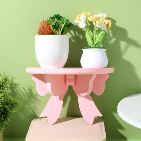 DOITOOL Wooden Floating Shelf Wall Mounted, Nordic Style Butterfly Semicircle Storage Shelf for Wall, Decoration