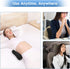 Inflatable Lumbar Support Pillow - Breathable Lower Back Cushion with Handpump for Travel and Home Use