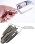 YamaziHD Mini Lightweight Shovels, Foldable Stainless Steel Garden Trowel, Handy Camping Tool for Potting and Gardening