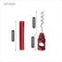 Vertical Pocket Size Corkscrew Wine Bottle Opener - Pack of 3 Portable Travel Corkscrews