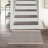 LEEVAN Washable Proch Rug, Soft Entryway Rug 2.3'X3.6', Black and White Cotton Woven Bathroom Decor