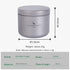 Boundless Voyage Titanium Small Tin Can Box Canister Tea Tins Coffee Tins Food Storage Container for Tea,Coffee, Herb, Candy, Chocolate, Sugar, Spices, Beans