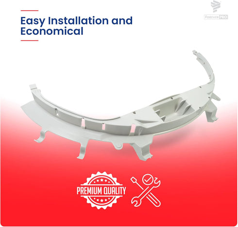 ForeverPRO WE49X20697 GE Dryer Bearing Kit - Includes Belt, Felt, Guide Slides, and Support Slides