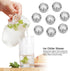 Ice Spheres Chills,Stainless Steel Ice Cooler Stone Suitable for Chilled Wine Whiskey and Fruit Drinks()