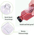 Leaflai 12Pcs -12oz Plastic Juice Bottles with Caps Reusable Juice Containers with Tamper Proof Lids Black - Clear