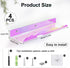 Shelves,15in 4 Pack Iridescent Rainbow Acrylic Floating Kids Wall Mounted Nursery Bookshelves, Display Ledge for Books
