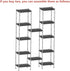 REGILLER 6 Wire Shelving Steel Storage Rack, Adjustable Unit Shelves for Kitchen, Bathroom, Closet