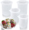 Palksky Silicone Cups for Melting Chocolate, 4PCS Silicone Measuring Cups with 250
