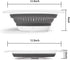 Collapsible Strainer/Colander Set of 2-Piece - 5 Quarts Food-Grade Silicone Kitchen Filter for Pasta, Veggies