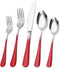 Bysta 20-Piece Stainless Steel Silverware Set, Kitchen Utensil Set Service for 4, Mirror Polished Tableware Cutlery