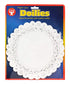 Hygloss Round Paper Doilies, 100 Pcs, 10-Inch, Decorative White Lace Doilies