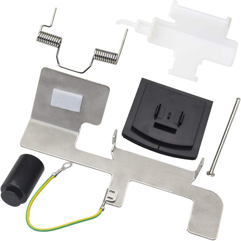 8201756 W10823377 Refrigerator Ice Dispenser Door Kit for Whirlpool, Door Chute W10467899, AP3872692