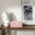 Countertop, Acrylic Paper Towel Holder Pink Paper Towel Dispenser, Napkin Holder, Suitable for Z-fold, C-fold