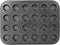Muffin Pans, 24 Cups Nonstick Steel Cupcake Pan, Black Bakeware for Mini Muffin Tins and Baking