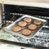 Nordic Ware Naturals Compact Baking Sheet - Natural Uncoated Aluminum, Safe for Toaster Oven and Broiler