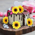SallyFashion 25pcs Fake Sunflower Heads – 2.8" Artificial Flower Blooms, Silk Gerbera Daisy for DIY Crafts, Home Decor