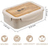 LOVINA Bento Box for Adults and Kids - 1400ML Portable Meal Holder with Spoon & Fork, Leak-Proof, BPA-Free