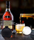 Ice Ball Molds Set of 4, Whiskey Ice Ball Maker Mold, Silicone Sphere Ice Molds with Built-in Funnel