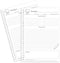 Lubudingjoy Blank Recipe Pages for Removable Blank Recipe Book, 140 Sheets 7"x10" Blank Pages, Recipe Refill Pages for Blank Recipe Book to Write in Your Own Recipes Hold 140 Recipes
