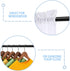 AIZESI Short Tension Curtain Rods, 2 Pcs, Black, 17" to 28" Spring Tension