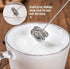 Handheld Electric Double Mesh Milk Frother - Whisk for Latte, Cappuccino, Barista Art