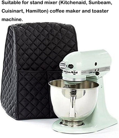 Evermarket Stand Mixer Dust Proof Cover with Pocket and Organizer Bag for Kitchenaid, Sunbeam, Cuisinart, Hamilton